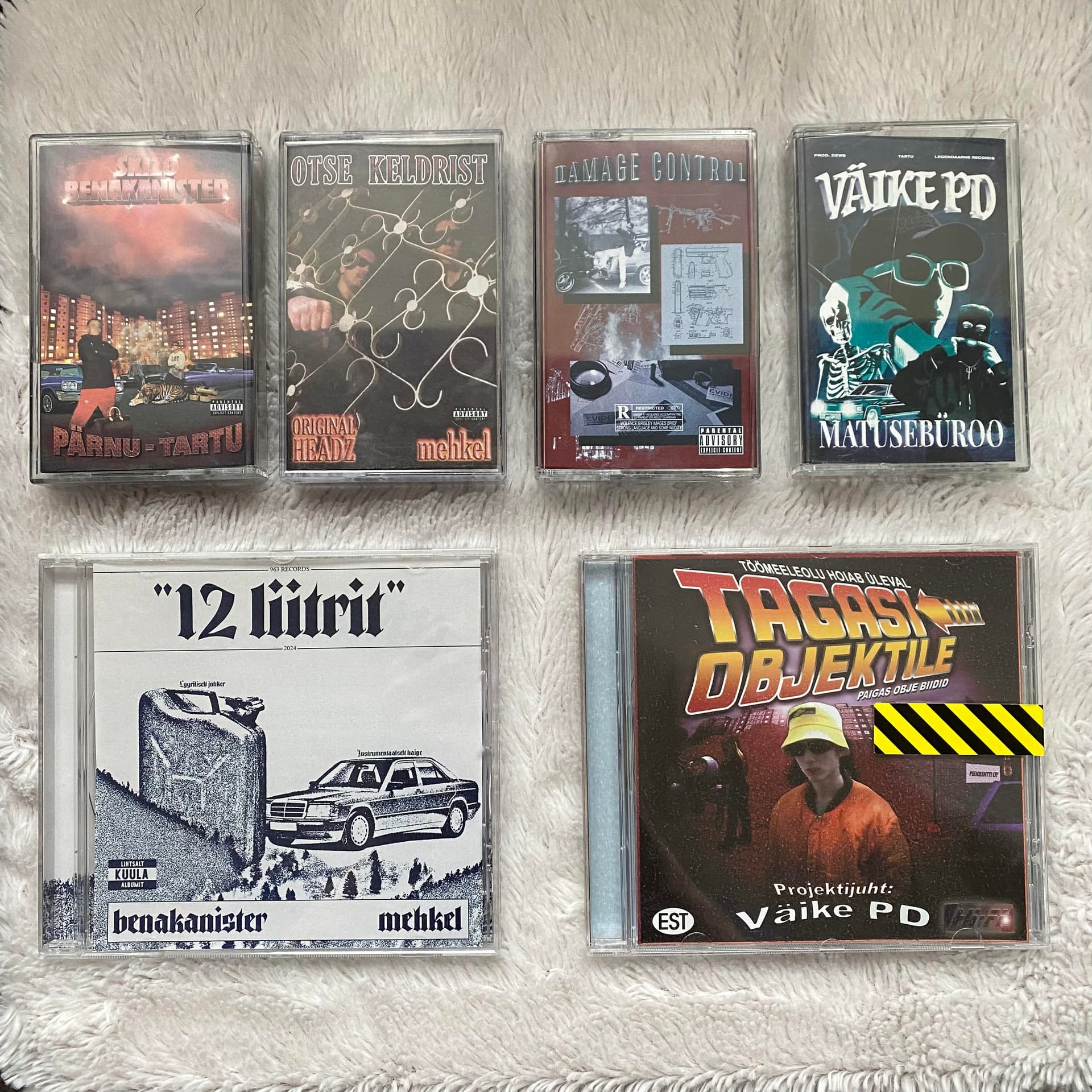 Tape and CD collection